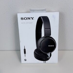 Sony On-Ear Headphones MDR-ZX110AP NIP Open Box